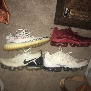 Yeezys, vapormax, & vapormax plus